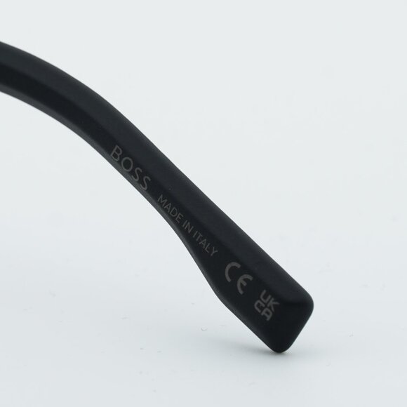 Hugo BOSS 0831/IT 0DL5 00 Eyeglasses Matte Black Rectangle 55mm Frame - Picture 8 of 9